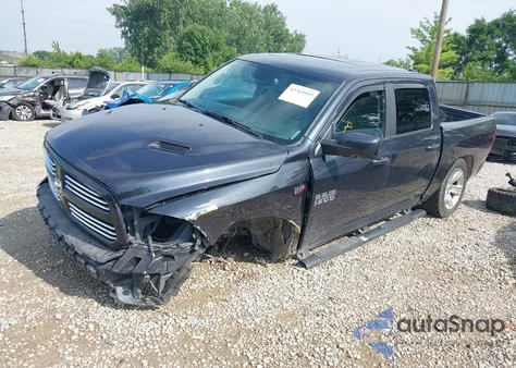 2017 Ram 1500 Sport z USA, uszkodzony, nr VIN 1C6RR7MT8HS864702
